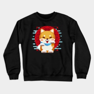 Shiba Inu Kawaii Crewneck Sweatshirt